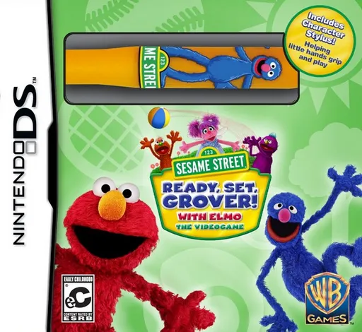 123 Sesame Street - Ready, Set, Grover! - With Elmo - The Videogame (USA) (En,Es)